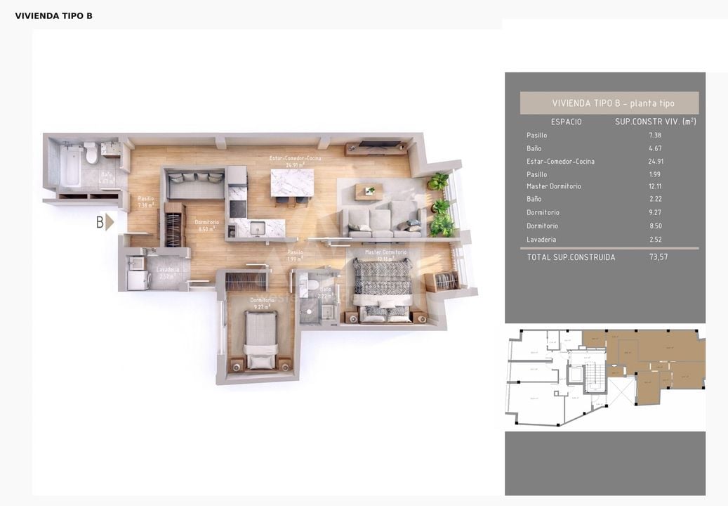 3 bedroom Apartment in Villajoyosa - SHV142747 - Photo 1