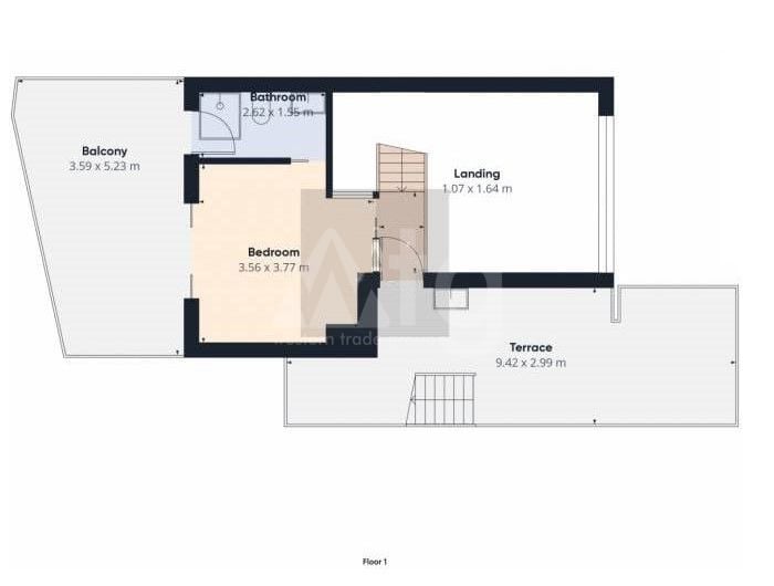 3 Schlafzimmer Penthouse-Wohnung in Los Dolses - APR107013 - Foto 2