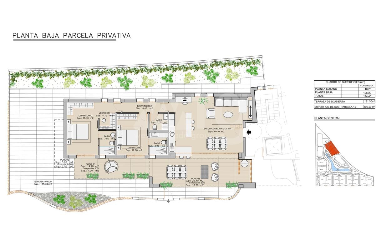 2 bedroom Bungalow in San Juan de los Terreros - WD107382 - Photo 2