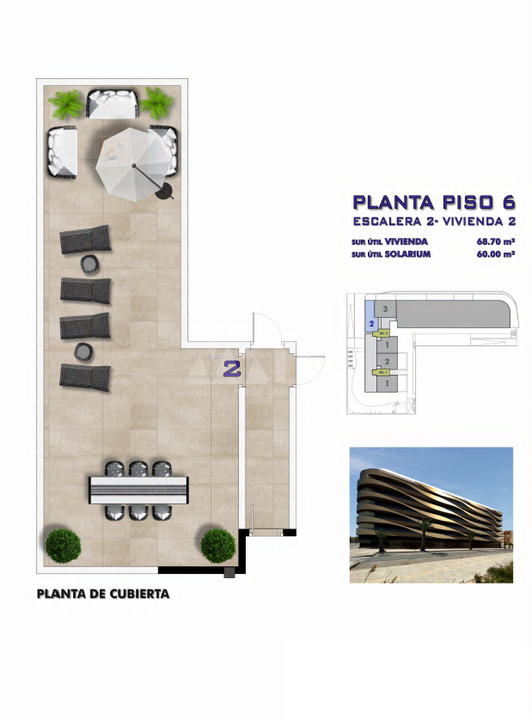 2 bedroom Penthouse in Elche - LCT108329 - Photo 2