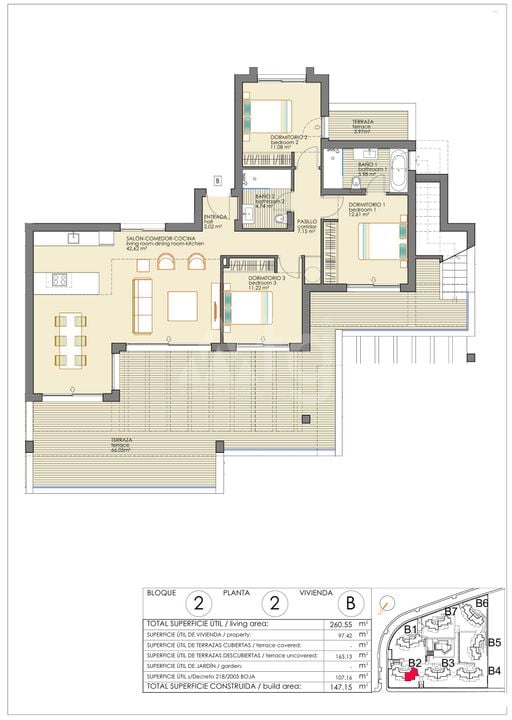 Penthouse de 3 chambres à Estepona - UBA110565 - Photo 1