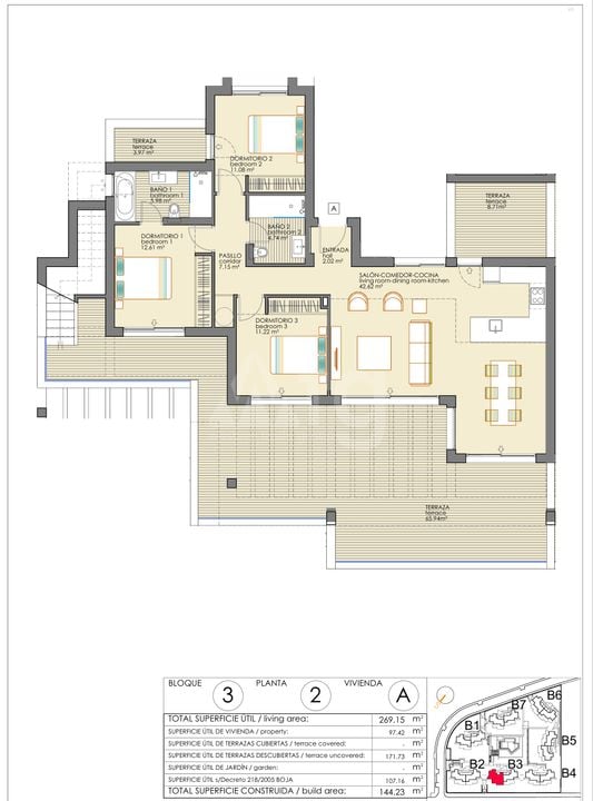 Penthouse in Estepona, 3 slaapkamers  - UBA110566 - Foto 1