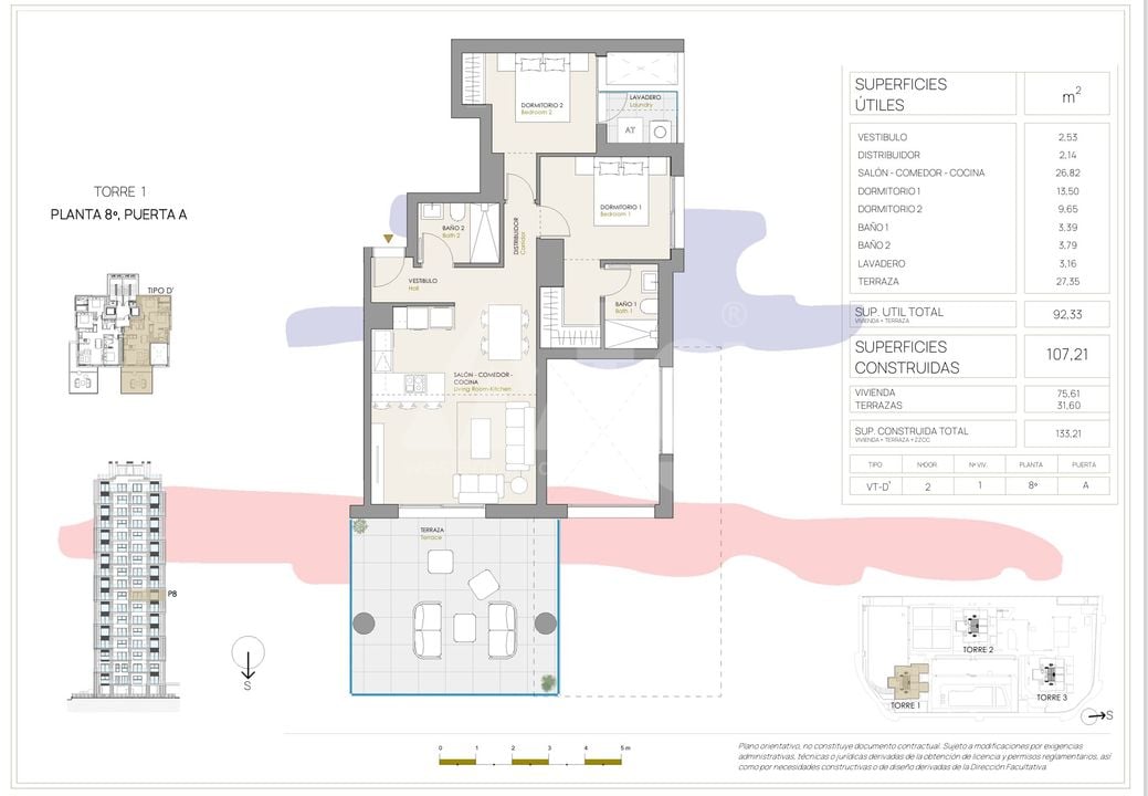 Apartamento de 2 habitaciones en Calpe - CAM113066 - Foto 1