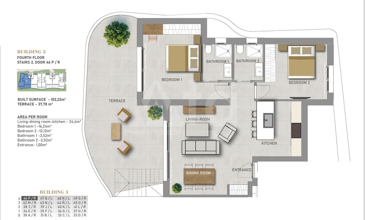 2 bedroom Penthouse in Guardamar del Segura - SL114617 - Photo 1