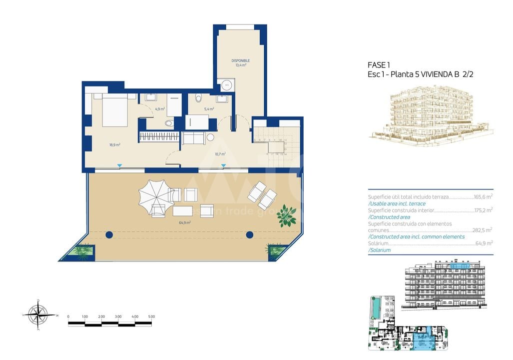 4 bedroom Penthouse in Villajoyosa - MPR117038 - Photo 2