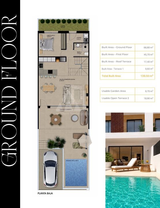 3 bedroom Townhouse in Catral - ANV159695 - Photo 1
