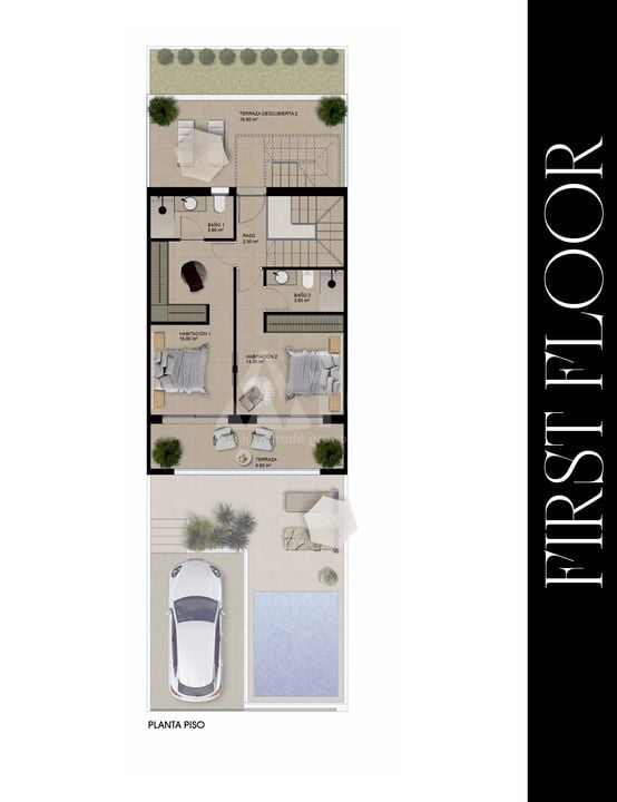 3 bedroom Townhouse in Catral - ANV159695 - Photo 2