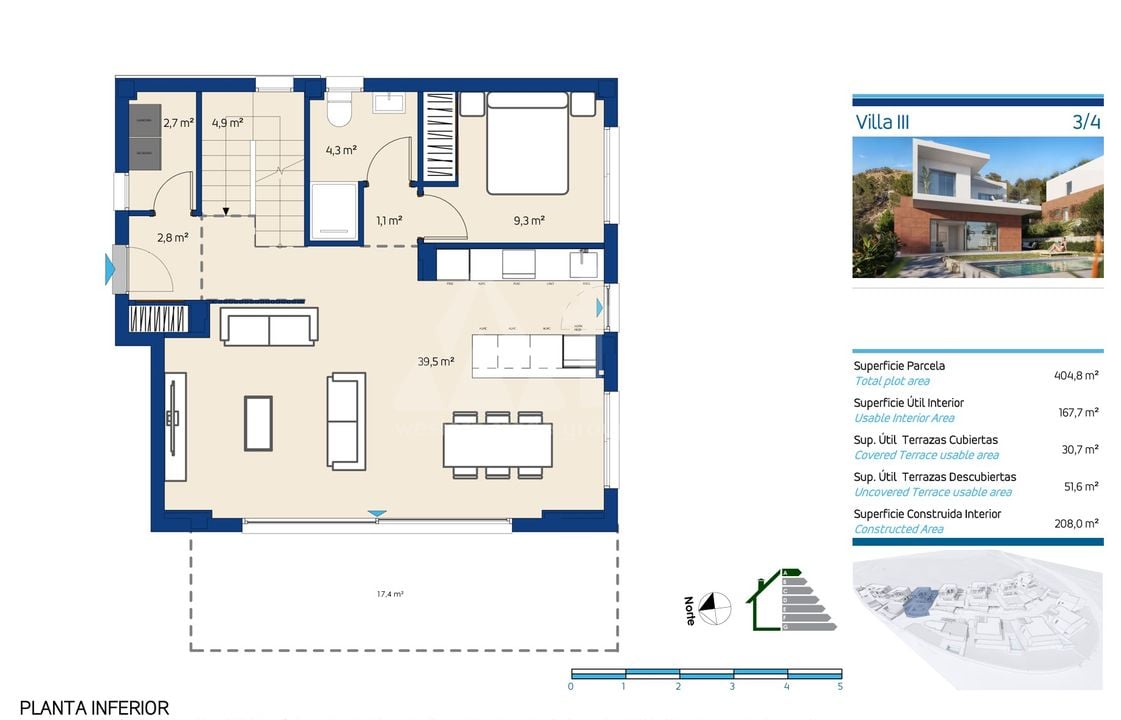 Villa de 3 habitaciones en Finestrat - MPR118003 - Foto 3