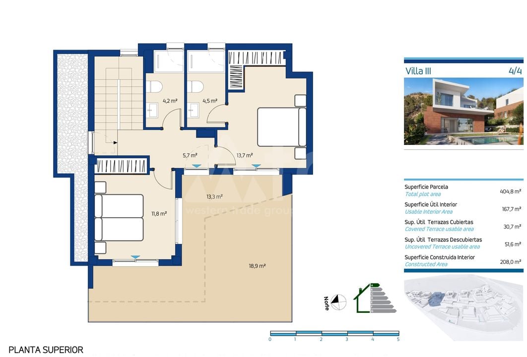 Villa de 3 habitaciones en Finestrat - MPR118003 - Foto 4