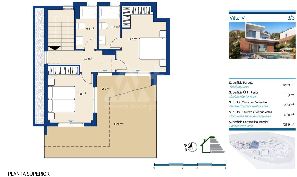3 bedroom Villa in Finestrat - MPR118004 - Photo 3