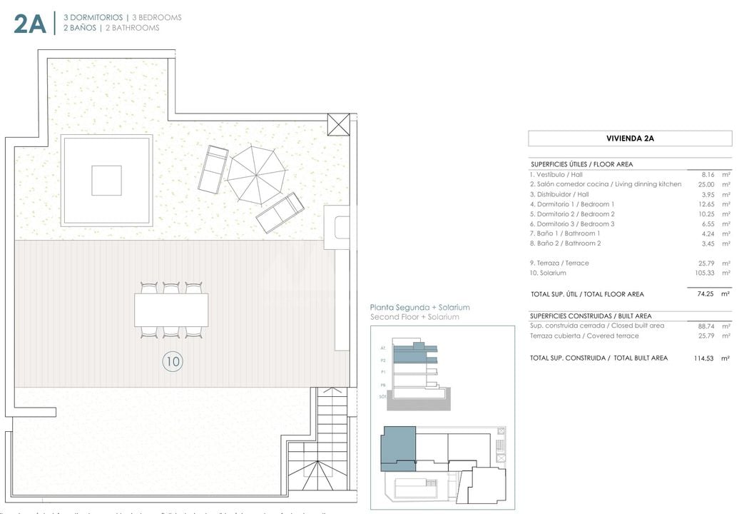 Penthouse Benijófar, 3 hálószoba - PHA118026 - Fénykép 2