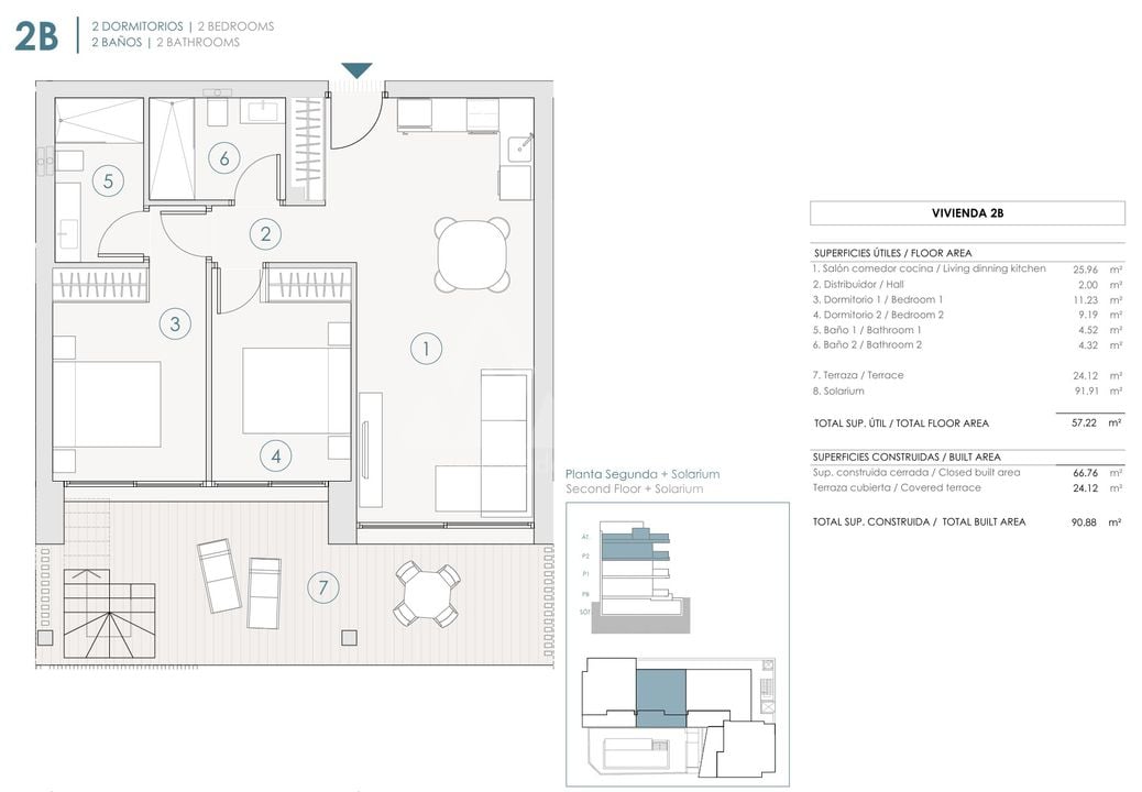 Penthouse Benijófar, 2 hálószoba - PHA118027 - Fénykép 1
