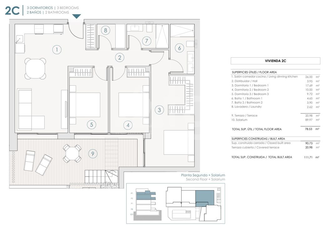 Penthouse Benijófar, 3 hálószoba - PHA118028 - Fénykép 1
