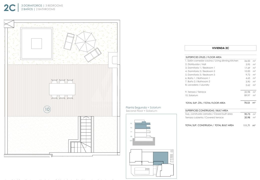 Penthouse Benijófar, 3 hálószoba - PHA118028 - Fénykép 2