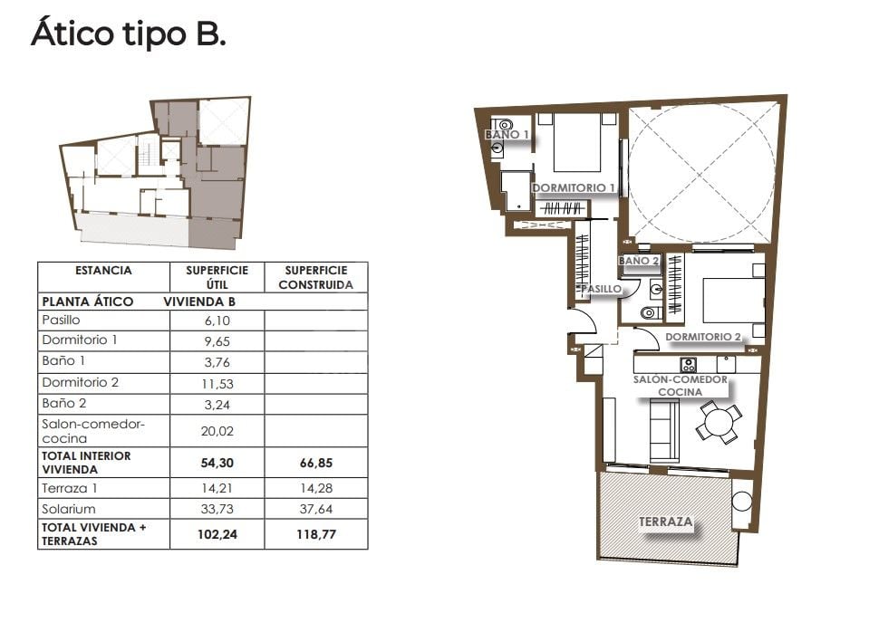 Penthouse cu 2 dormitoare în Torrevieja - IM119845 - Imagini 3