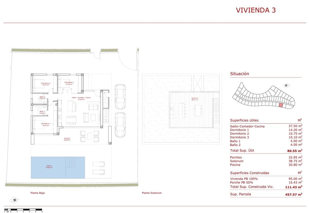 Villa Fuente Alamo, 3 hálószoba - ABL122109 - Fénykép 1