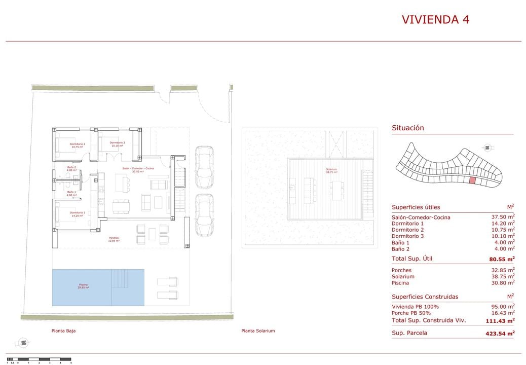 Villa Fuente Alamo, 3 hálószoba - ABL122110 - Fénykép 1