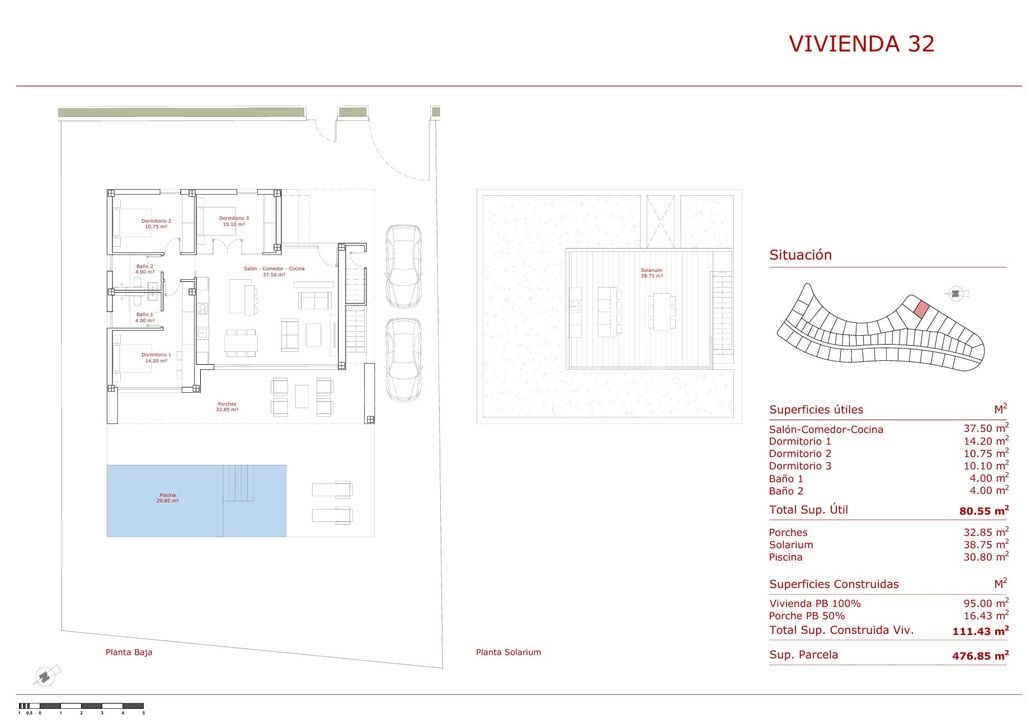 Villa Fuente Alamo, 3 hálószoba - ABL122138 - Fénykép 1