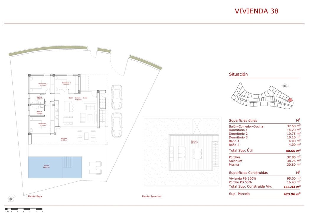 Villa Fuente Alamo, 3 hálószoba - ABL122144 - Fénykép 1