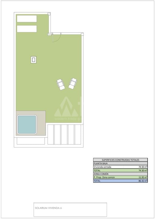 Bungalow w Rojales, 2 sypialnie - SLR123450 - Zdjęcie 2