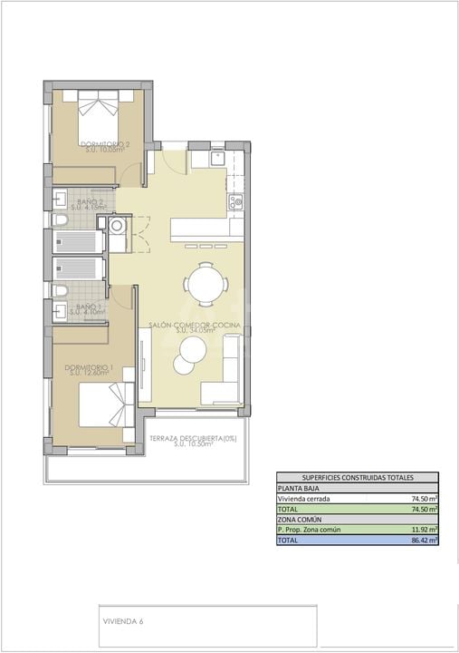 Bungalow w Rojales, 2 sypialnie - SLR123450 - Zdjęcie 1