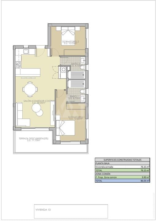 Bungalow w Rojales, 2 sypialnie - SLR123457 - Zdjęcie 1