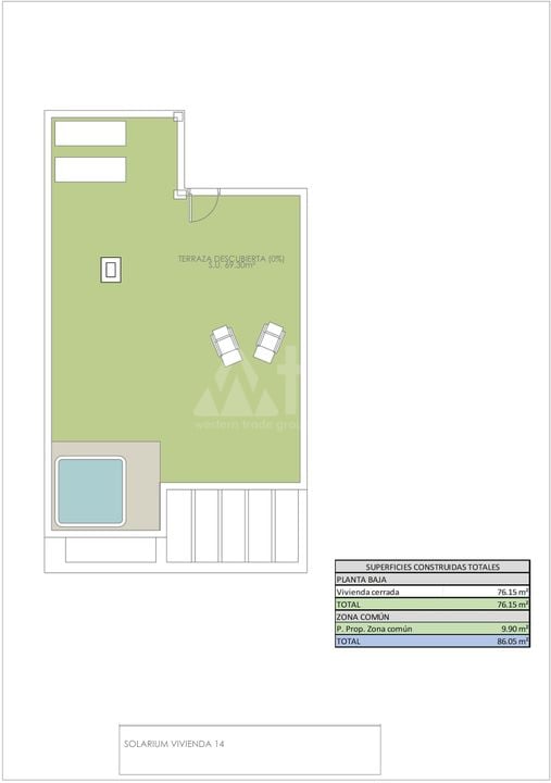 Bungalow Rojales, 2 hálószoba - SLR123458 - Fénykép 2