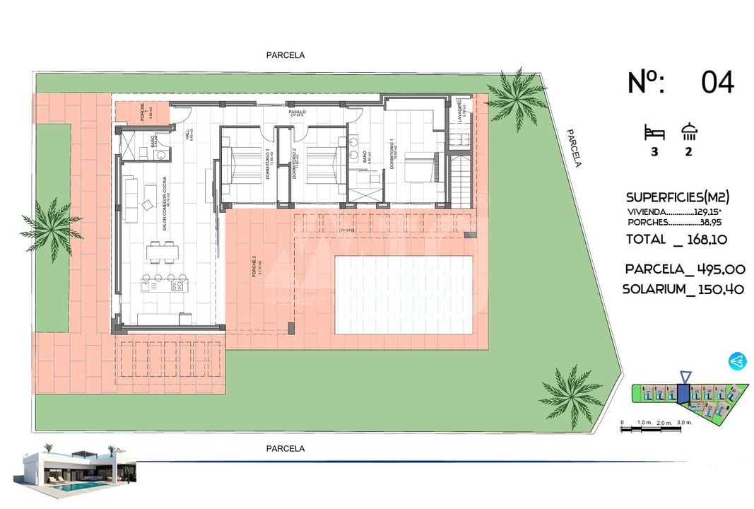 Villa in Algorfa, 3 slaapkamers  - CN123958 - Foto 1
