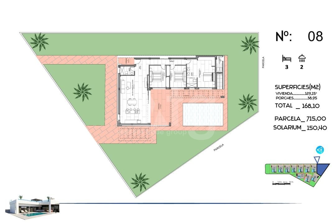 Villa in Algorfa, 3 slaapkamers  - CN123962 - Foto 1