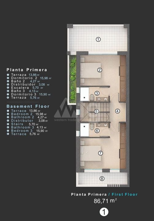 3 bedroom Villa in Villamartin - KR127548 - Photo 3