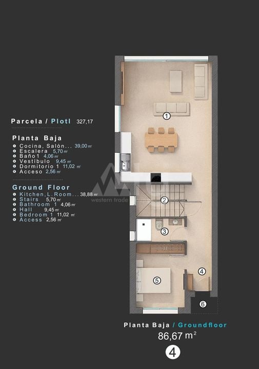Villa de 3 chambres à Villamartin - KR127558 - Photo 2
