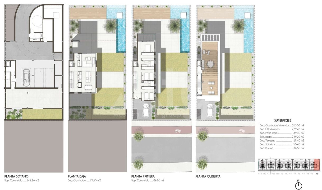 Villa de 3 habitaciones en Aspe - GPF129314 - Foto 1
