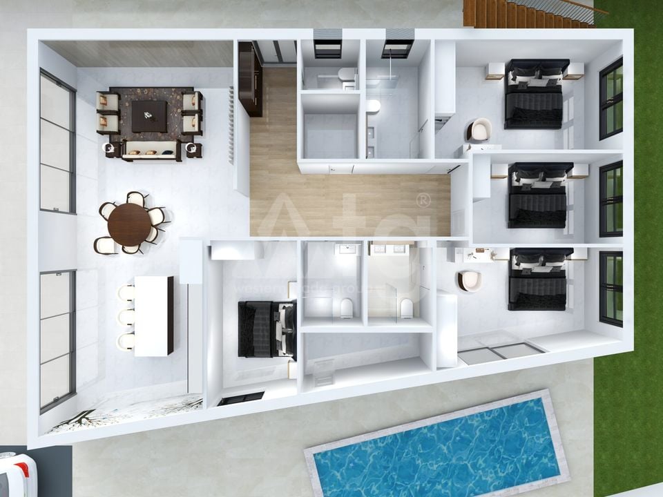4 bedroom Villa in La Nucia - CMB129926 - Photo 5