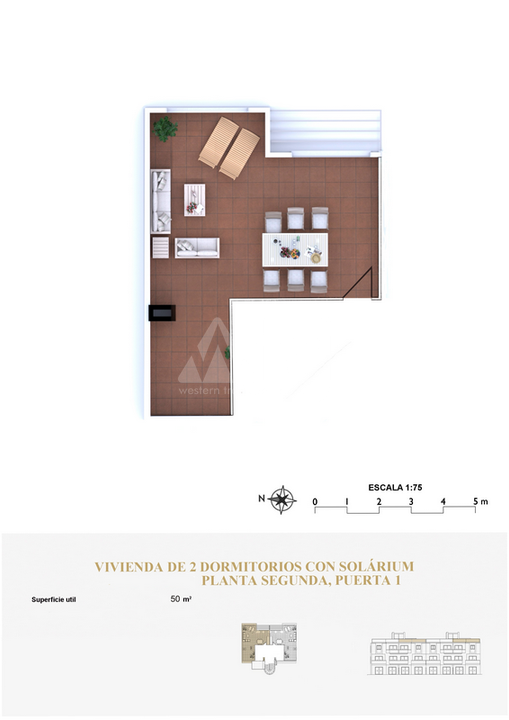 Penthouse Denia, 2 hálószoba - MTZ130549 - Fénykép 2