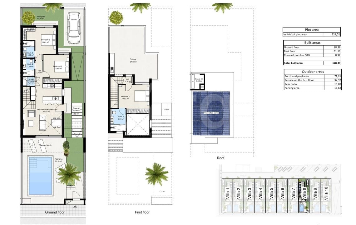 Villa de 3 chambres à Los Nietos - WD130756 - Photo 1