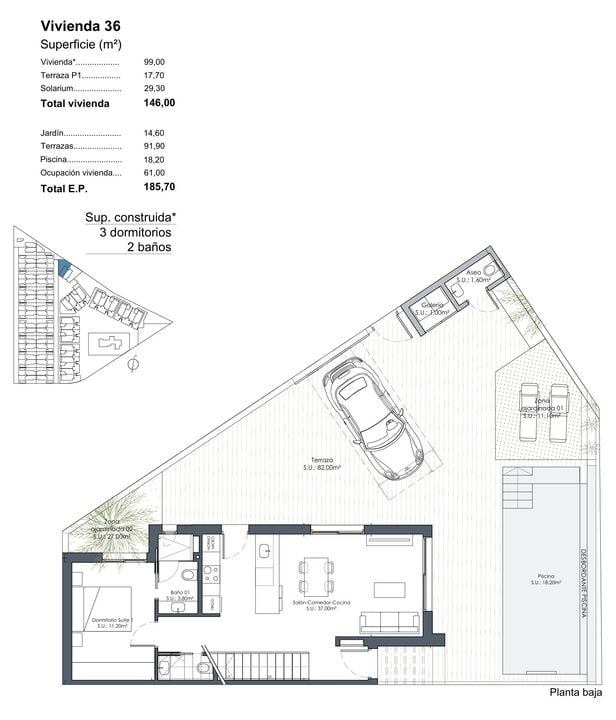 3 Schlafzimmer Villa in Los Alcázares - ARA131239 - Foto 1