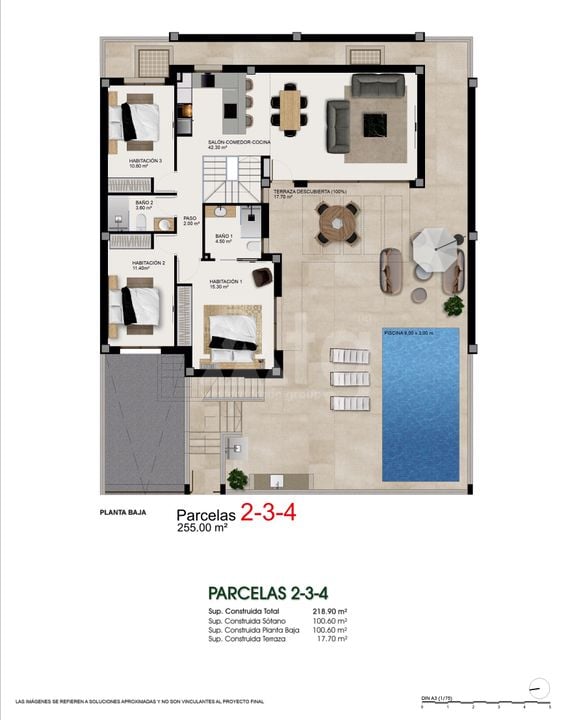 Villa   v Rojales, 3 ložnice - HQH133893 - Foto 1
