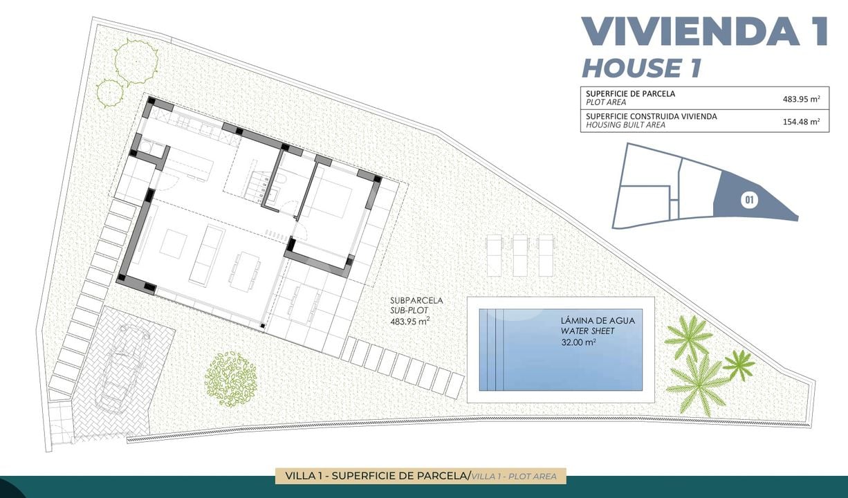 Villa in Finestrat, 3 slaapkamers  - VT135441 - Foto 1
