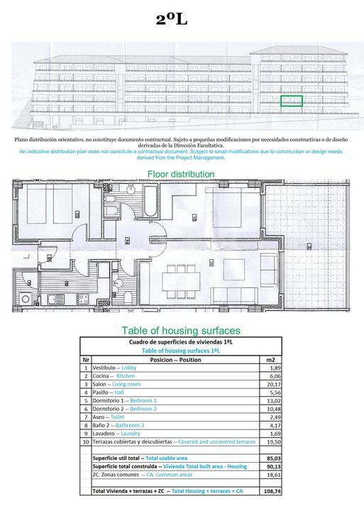 Appartement in Relleu, 2 slaapkamers  - INM135636 - Foto 1