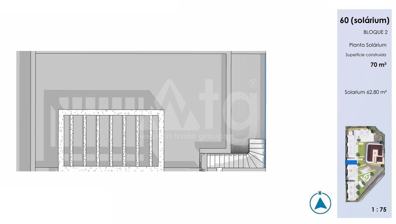 2 bedroom Penthouse in Guardamar del Segura - CN135781 - Photo 2