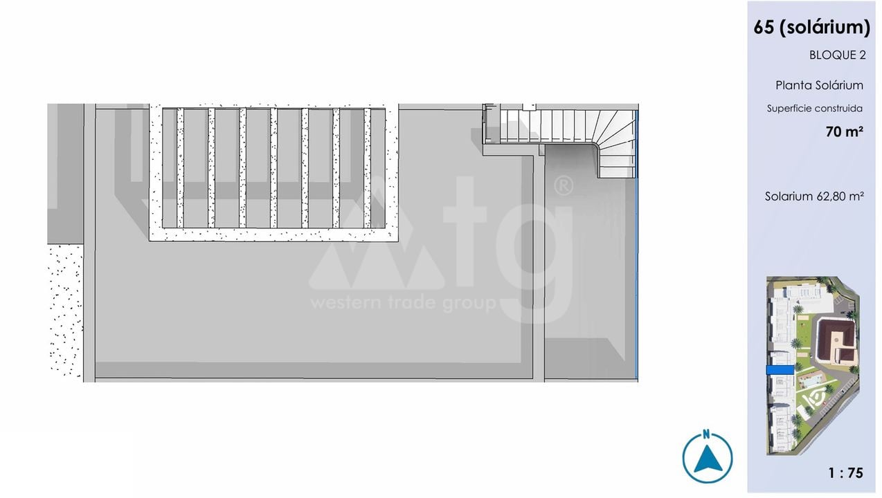 2 bedroom Penthouse in Guardamar del Segura - CN135786 - Photo 2