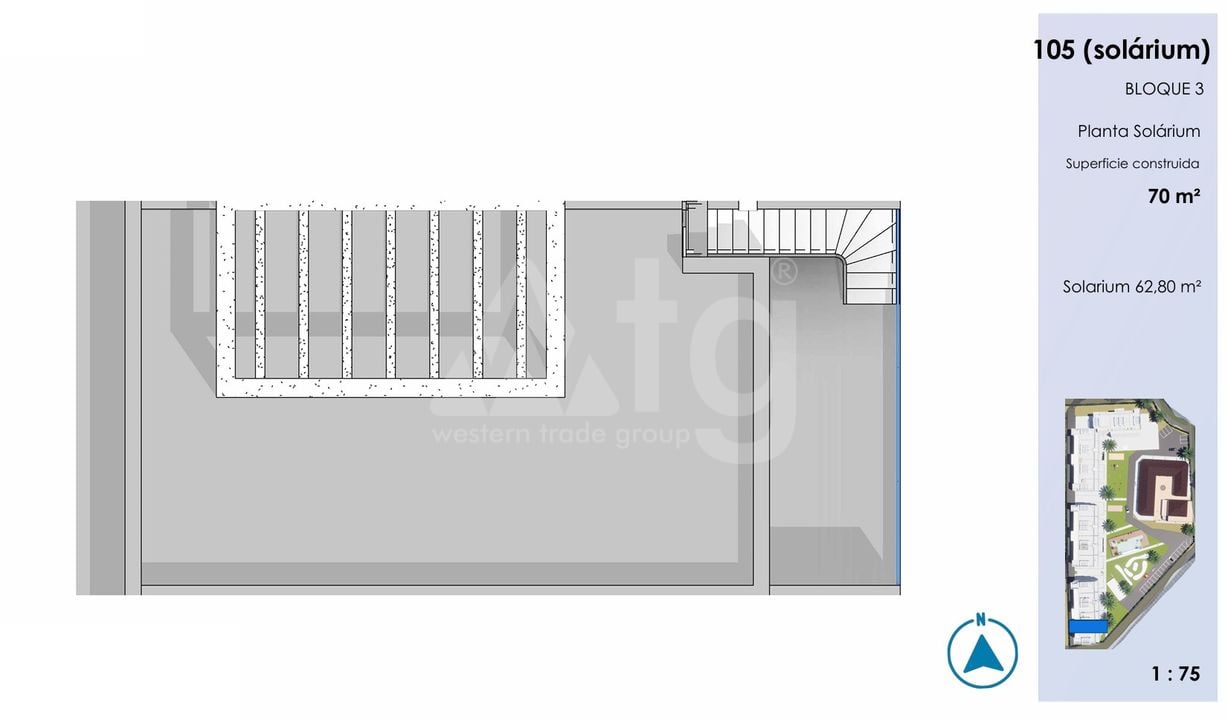 2 bedroom Penthouse in Guardamar del Segura - CN135826 - Photo 2