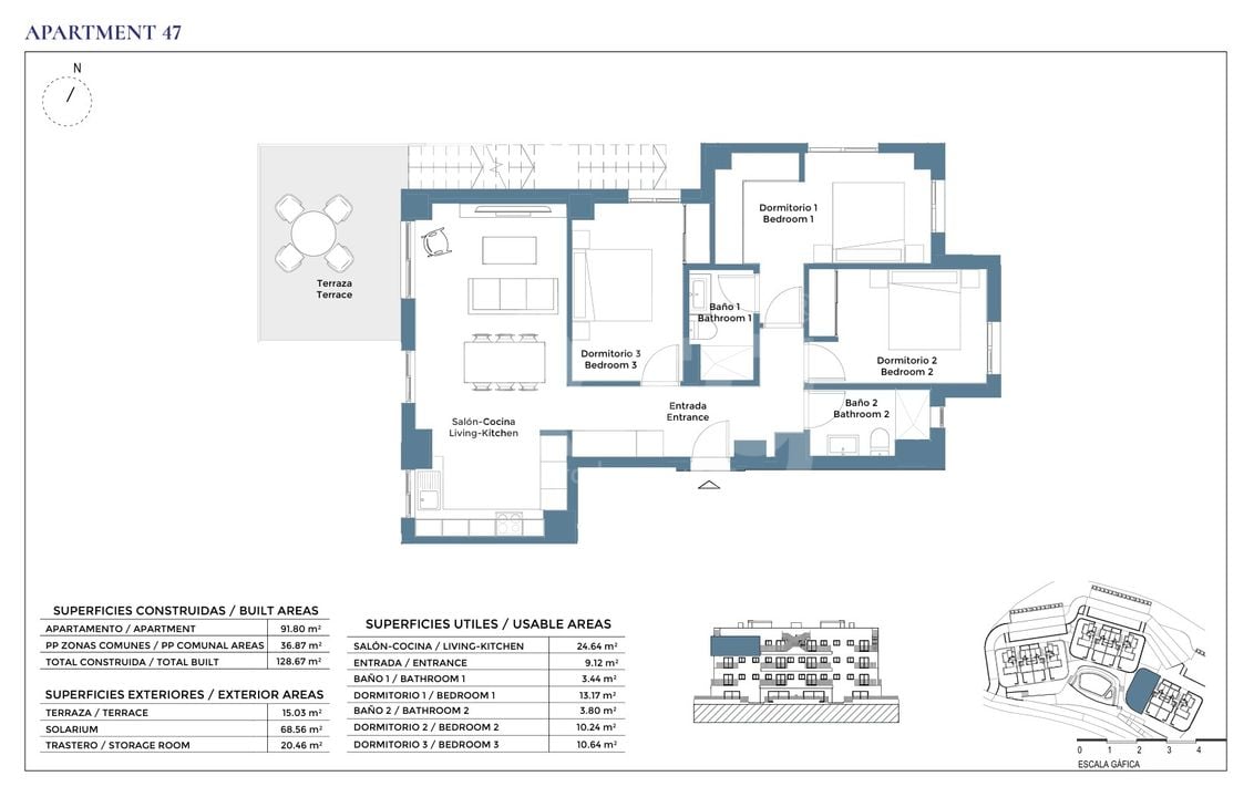 Penthouse Corvera, 3 hálószoba - CH136663 - Fénykép 1