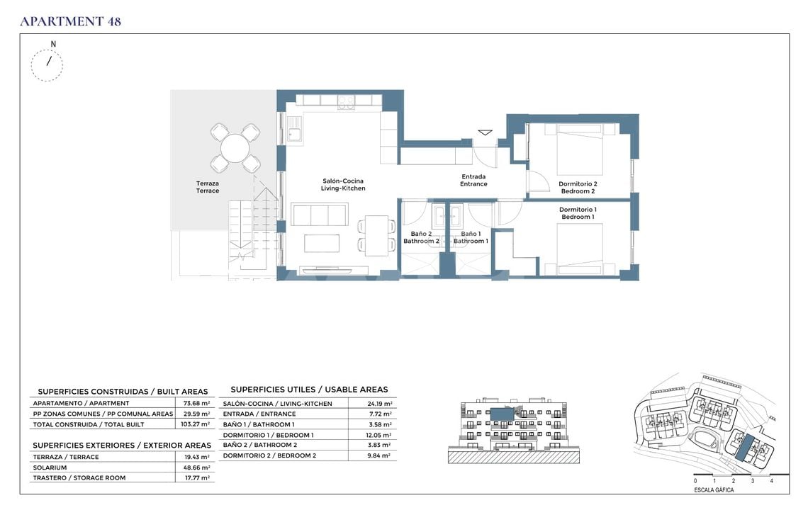 2 bedroom Penthouse in Corvera - CH136664 - Photo 1