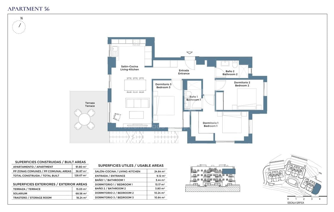 Penthouse Corvera, 3 hálószoba - CH136672 - Fénykép 1