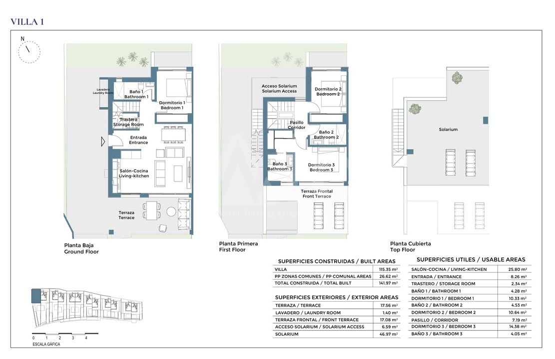 Villa Corvera, 3 hálószoba - CH136673 - Fénykép 1