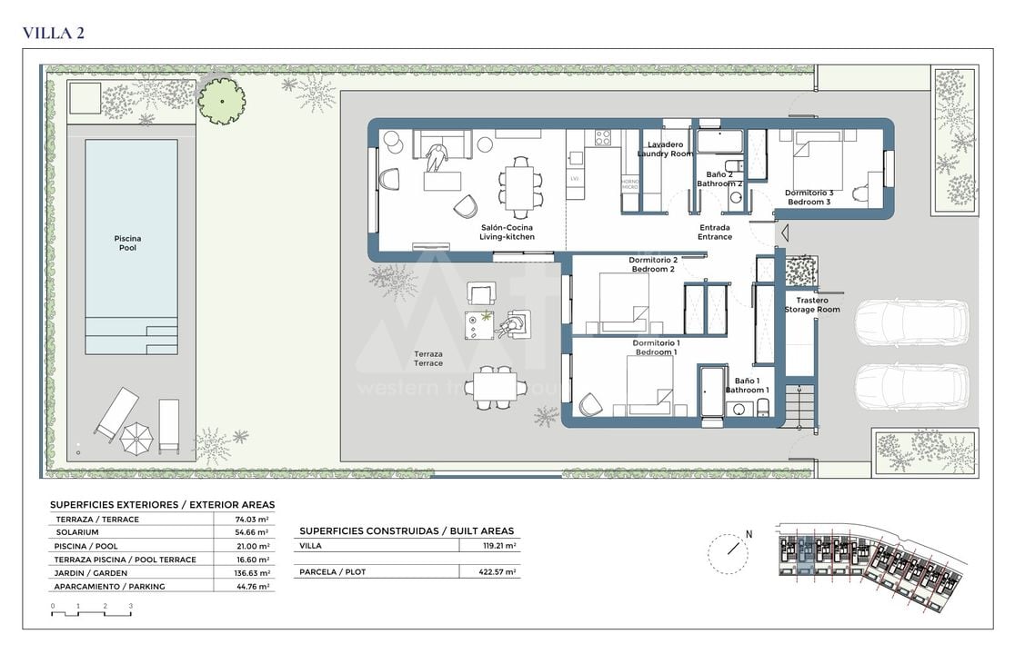 3 bedroom Villa in Corvera - CH136689 - Photo 1