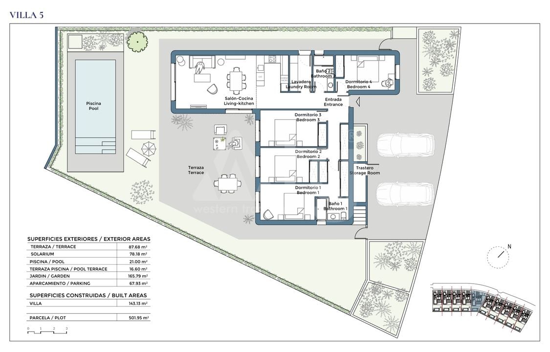 Villa de 4 habitaciones en Corvera - CH136693 - Foto 1