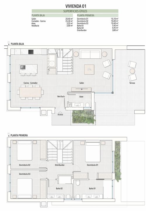 Villa de 3 habitaciones en Villamartin - SE138269 - Foto 2