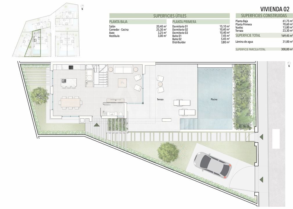 Villa de 3 habitaciones en Villamartin - SE138270 - Foto 1